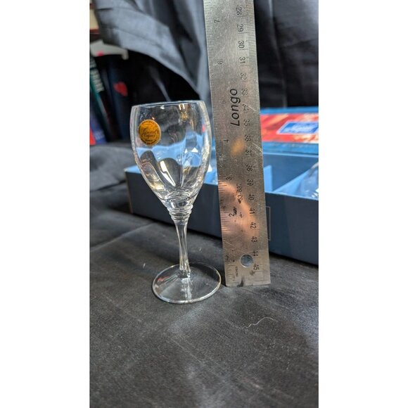 6 vintage Cristal D'arques box of six glasses 2 ounce - new - Picture 7 of 8